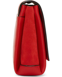 rote Leder Clutch von Proenza Schouler