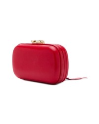 rote Leder Clutch von Corto Moltedo