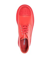 rote Leder Derby Schuhe von CamperLab