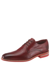 rote Leder Derby Schuhe von Melvin&Hamilton