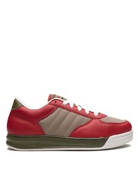 rote Leder niedrige Sneakers von Reebok