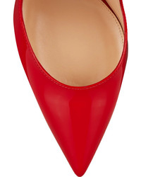 rote Leder Pumps von Gianvito Rossi