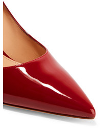 rote Leder Pumps von Gianvito Rossi