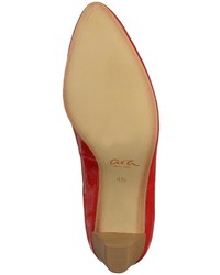 rote Leder Pumps von ara