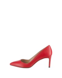 rote Leder Pumps von BOSS