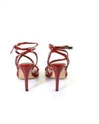 rote Leder Pumps von Buffalo