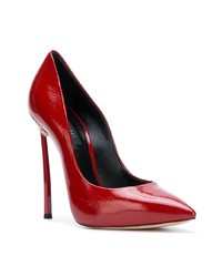 rote Leder Pumps von Casadei