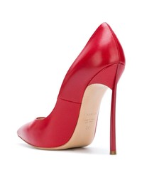 rote Leder Pumps von Casadei