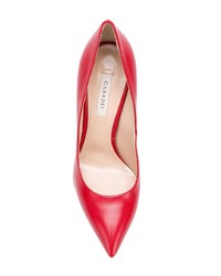 rote Leder Pumps von Casadei