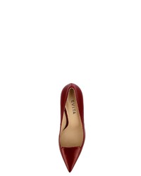 rote Leder Pumps von Evita