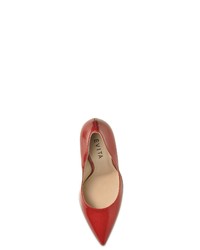 rote Leder Pumps von Evita