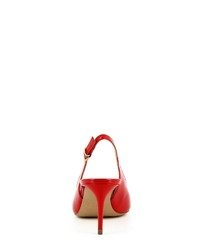 rote Leder Pumps von Evita