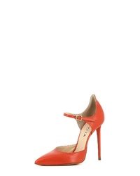 rote Leder Pumps von Evita