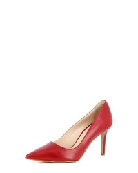 rote Leder Pumps von Evita