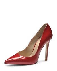 rote Leder Pumps von Evita