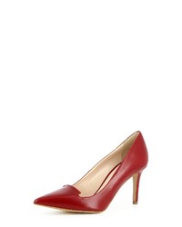 rote Leder Pumps von Evita