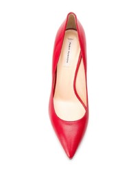 rote Leder Pumps von Fabio Rusconi