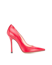 rote Leder Pumps von Marc Ellis