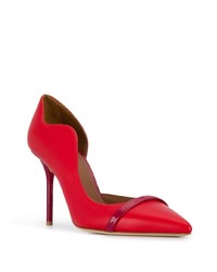 rote Leder Pumps von Malone Souliers