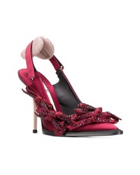 rote Leder Pumps von N°21