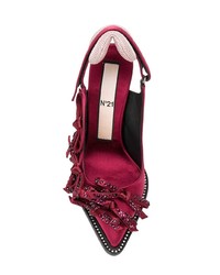 rote Leder Pumps von N°21