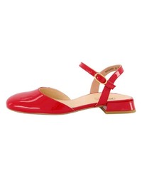 rote Leder Pumps von Paul Green
