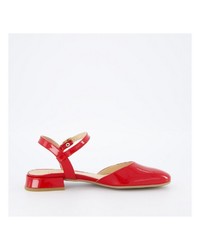 rote Leder Pumps von Paul Green