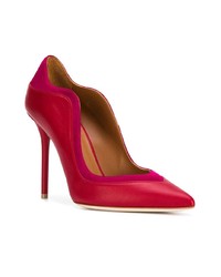 rote Leder Pumps von Malone Souliers