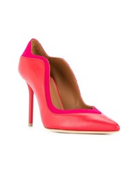 rote Leder Pumps von Malone Souliers