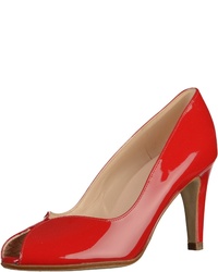 rote Leder Pumps von Peter Kaiser