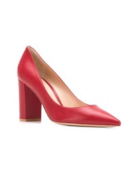 rote Leder Pumps von Gianvito Rossi