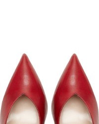 rote Leder Pumps von PoiLei