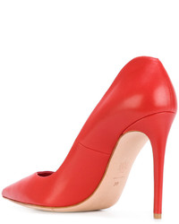 rote Leder Pumps von Alexander McQueen