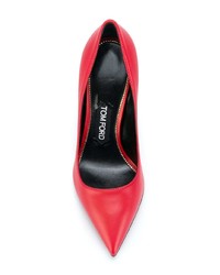 rote Leder Pumps von Tom Ford