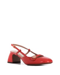 rote Leder Pumps von L'Autre Chose