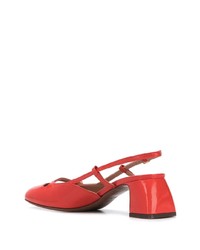 rote Leder Pumps von L'Autre Chose