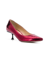 rote Leder Pumps von Sergio Rossi