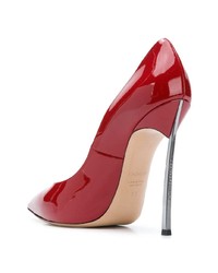 rote Leder Pumps von Casadei