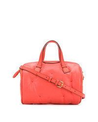 rote Leder Reisetasche von Anya Hindmarch