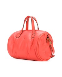 rote Leder Reisetasche von Anya Hindmarch