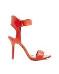 rote Leder Sandaletten von Miss KG