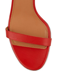 rote Leder Sandaletten von Givenchy