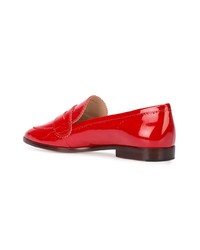 rote Leder Slipper von Loeffler Randall