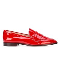 rote Leder Slipper von Loeffler Randall