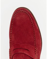 rote Leder Slipper von Aldo