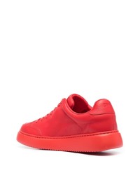 rote Leder Sportschuhe von Camper