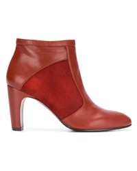 rote Leder Stiefeletten von Chie Mihara