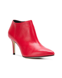 rote Leder Stiefeletten von Marc Ellis