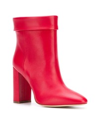 rote Leder Stiefeletten von Twin-Set