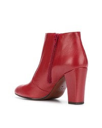 rote Leder Stiefeletten von Chie Mihara